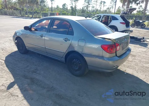 2003 Toyota Corolla Le z USA, uszkodzony, nr VIN 2T1BR32E53C041727